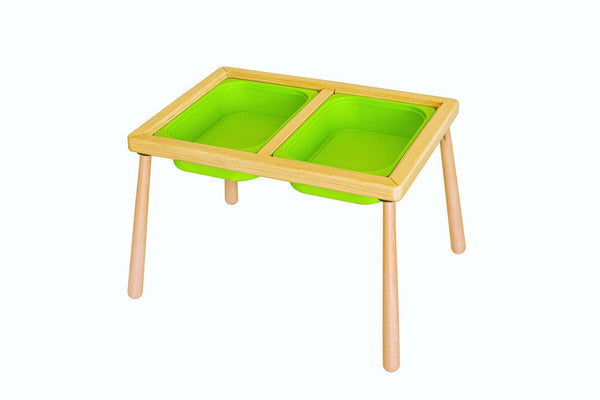 Gyermekasztal Table - Green-VASBÚTOR