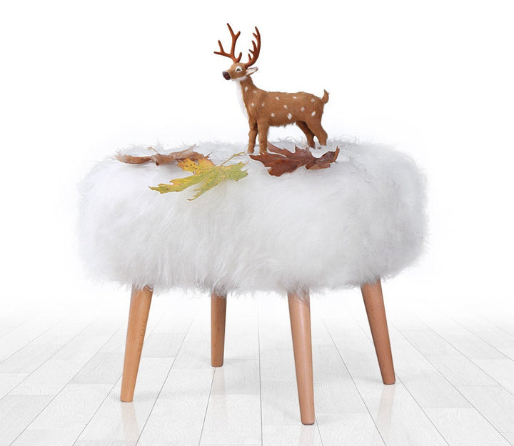 Puha Puff Deer - White-VASBÚTOR