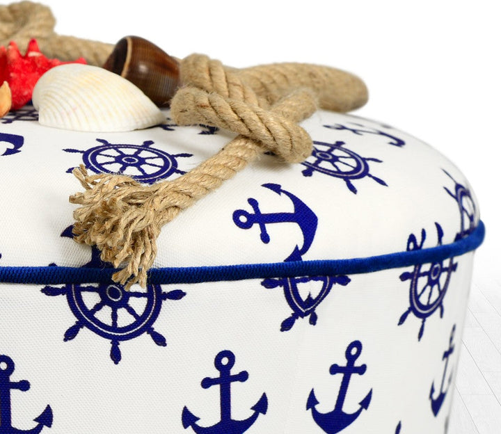 Puha Puff Cunda - Blue, White-VASBÚTOR