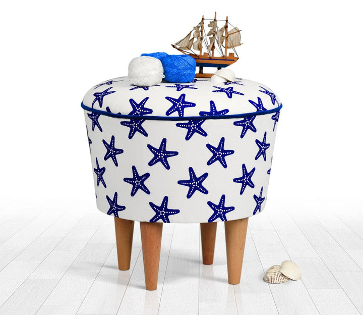 Puha Puff Cunda v3 - Blue, White-VASBÚTOR