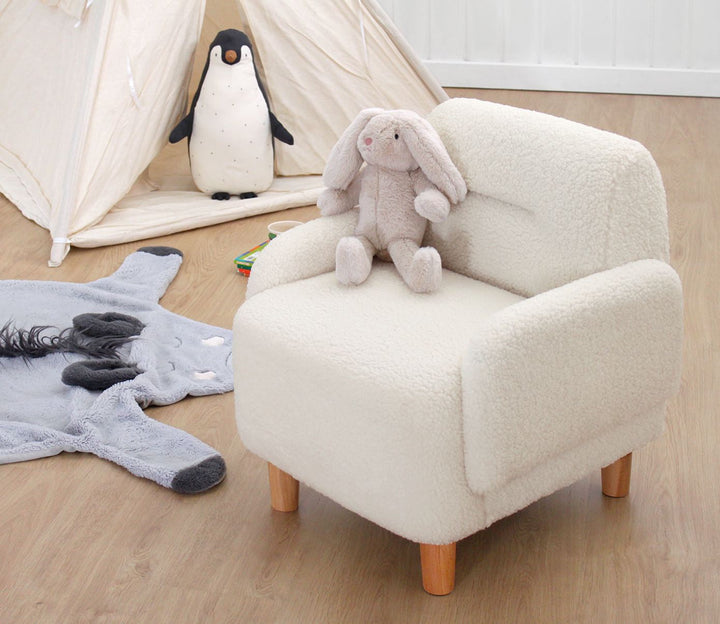 Gyerek ülőke Cobie Teddy - White-VASBÚTOR