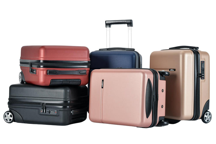 40x30x20cm bőrönd, WIZZ AIR felvihető kézipoggyász, Bordó-VASBÚTOR