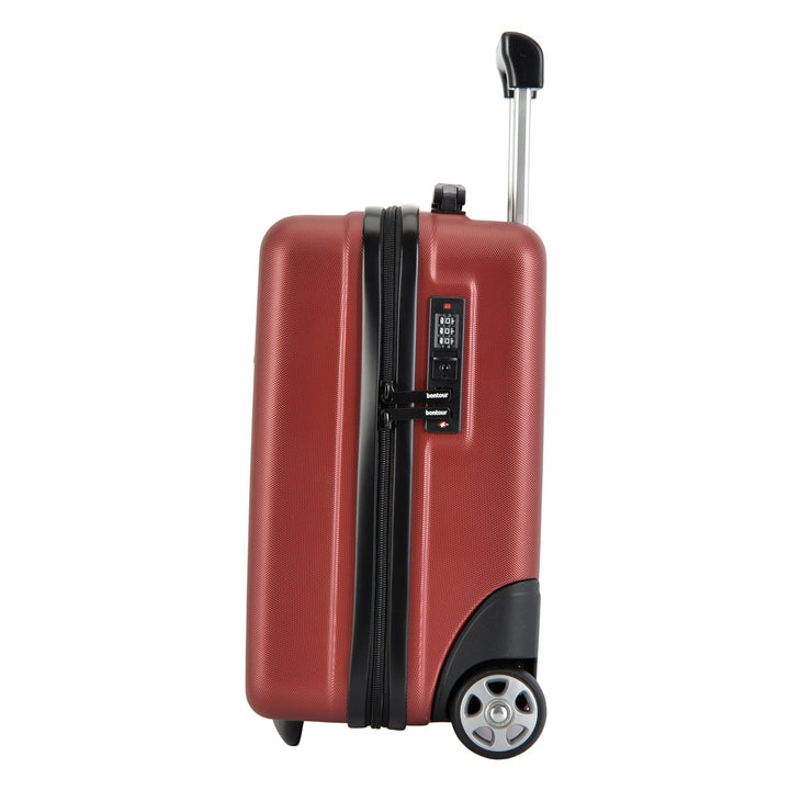 40x30x20cm bőrönd, WIZZ AIR felvihető kézipoggyász, Bordó-VASBÚTOR
