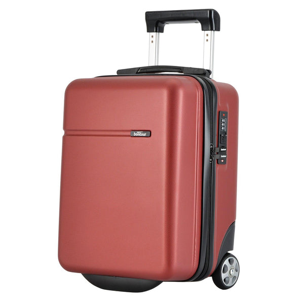 40x30x20cm bőrönd, WIZZ AIR felvihető kézipoggyász, Bordó-VASBÚTOR
