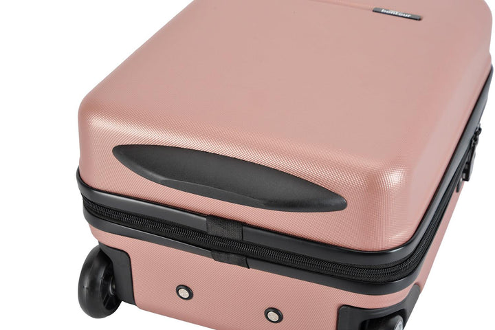 40x30x20cm kabinbőrönd, WIZZ AIR felvihető kézipoggyász, RoseGold-VASBÚTOR