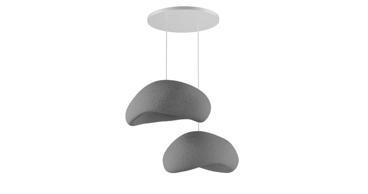 Függőlámpa - Wabi Sabi Grainbeams - Betonszürke-VASBÚTOR