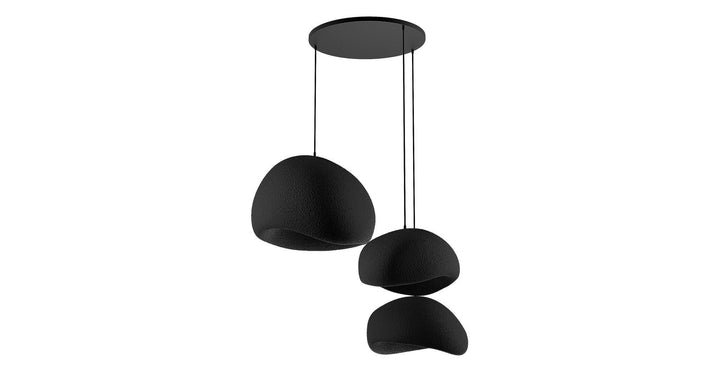 Függőlámpa - Wabi Sabi Stillforms - Fekete-VASBÚTOR