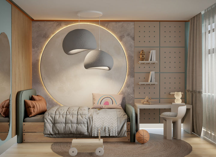 Függőlámpa - Wabi Sabi Chalkforms - Betonszürke-VASBÚTOR