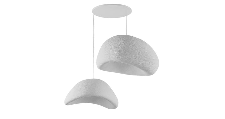 Függőlámpa - Wabi Sabi Plasterglows - Fehér-VASBÚTOR