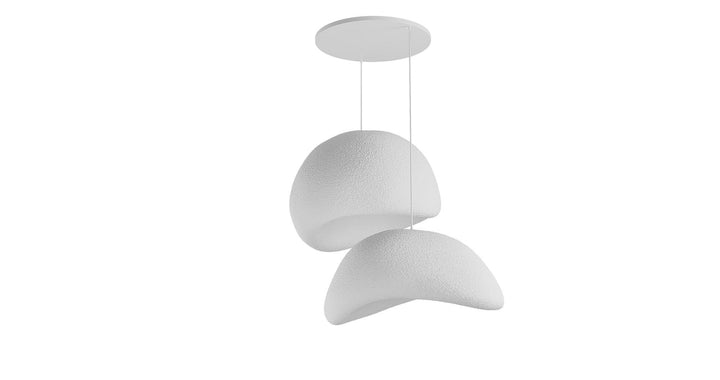 Függőlámpa - Wabi Sabi Plasterglows - Fehér-VASBÚTOR