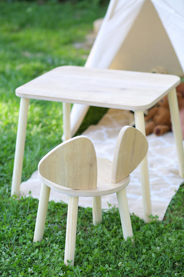 Gyerekszék Mickey Chair - Brown-VASBÚTOR