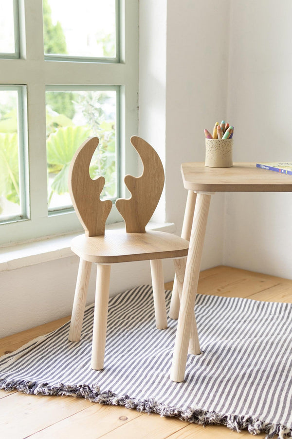 Gyerekszék Deer Chair - Brown-VASBÚTOR
