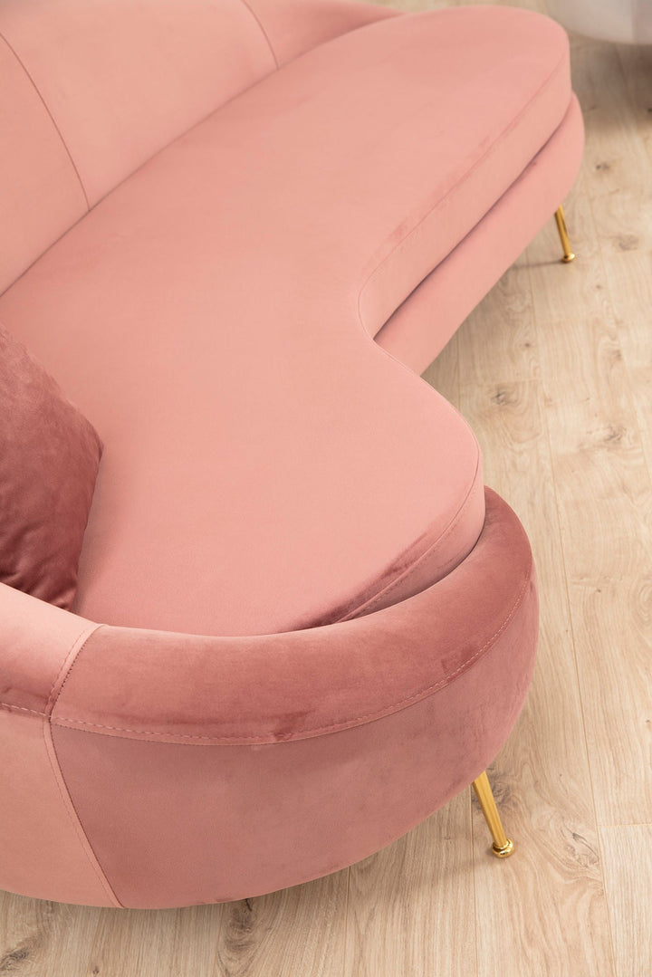 3 személyes kanapé Eses Balos - Pink-VASBÚTOR