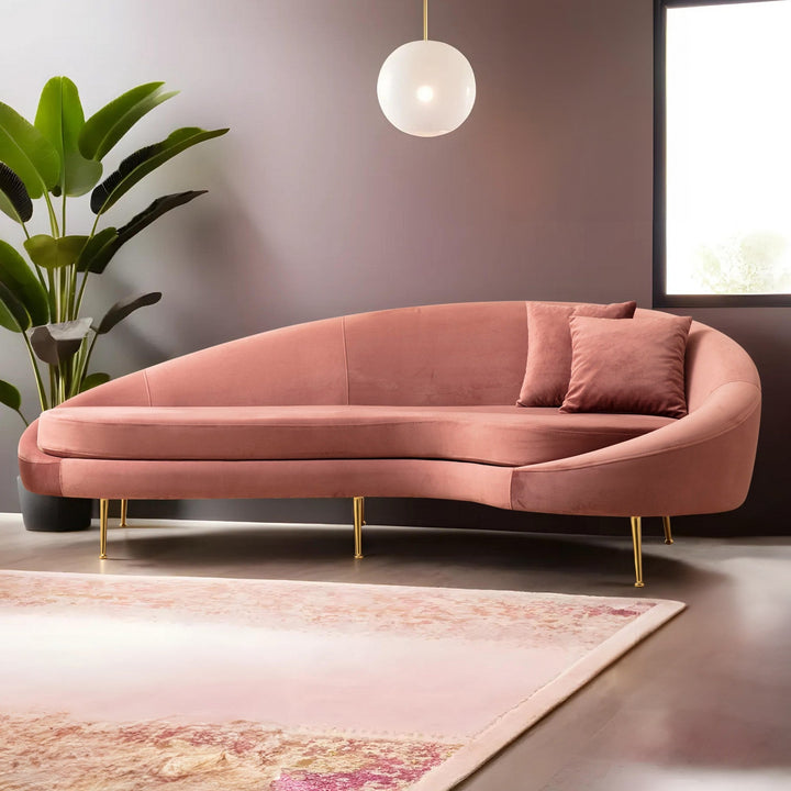 3 személyes kanapé Eses Jobbos - Pink-VASBÚTOR