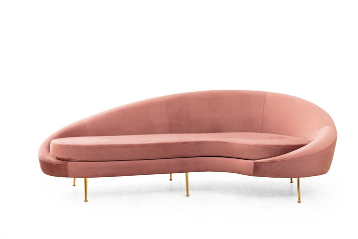 3 személyes kanapé Eses Jobbos - Pink-VASBÚTOR
