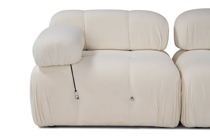 Sarokkanapé Bubble Bézs L1-O1-1R-PUF-VASBÚTOR