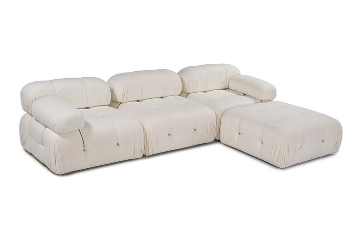 Sarokkanapé Bubble Bézs L1-O1-1R-PUF-VASBÚTOR
