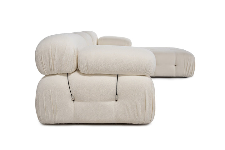 Sarokkanapé Bubble Bézs L1-O1-1R-PUF-VASBÚTOR