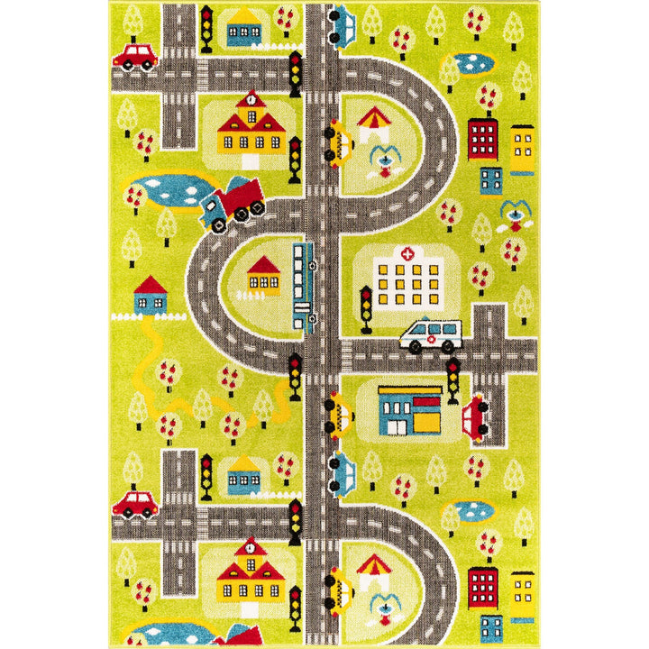Szőnyeg (160 x 230), Trafik - Green-VASBÚTOR