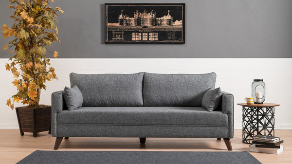 3 személyes kanapé Bella Sofa For 3 Pr - Szürke-VASBÚTOR