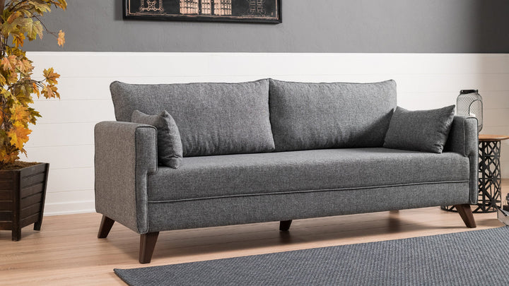 3 személyes kanapé Bella Sofa For 3 Pr - Szürke-VASBÚTOR