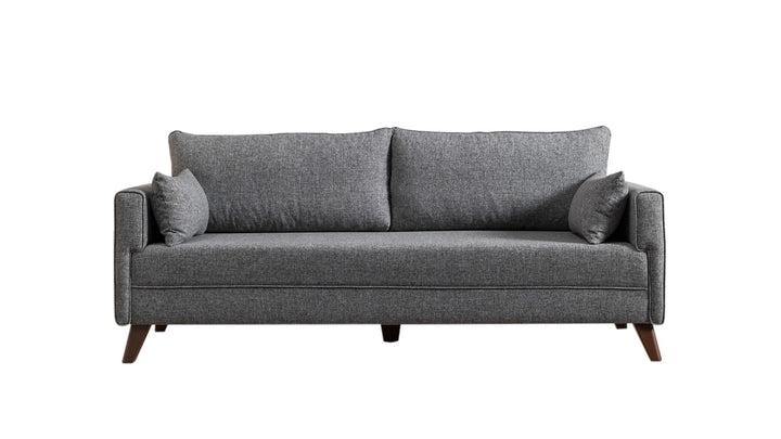 3 személyes kanapéágy Bella Sofa - Szürke-VASBÚTOR