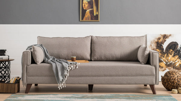 3 személyes kanapé Bella Sofa For 3 Pr - Krém-VASBÚTOR