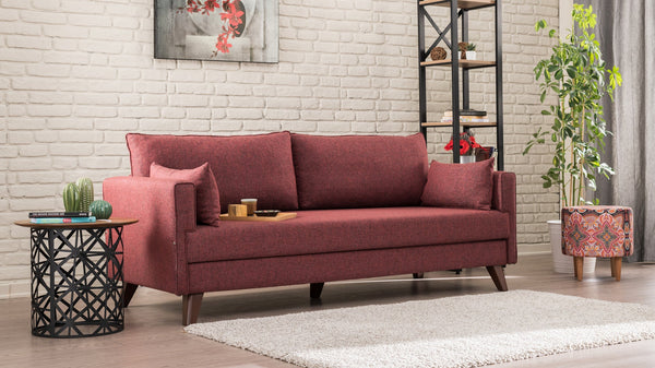 3 személyes kanapé Bella Sofa For 3 Pr - Bordó-VASBÚTOR