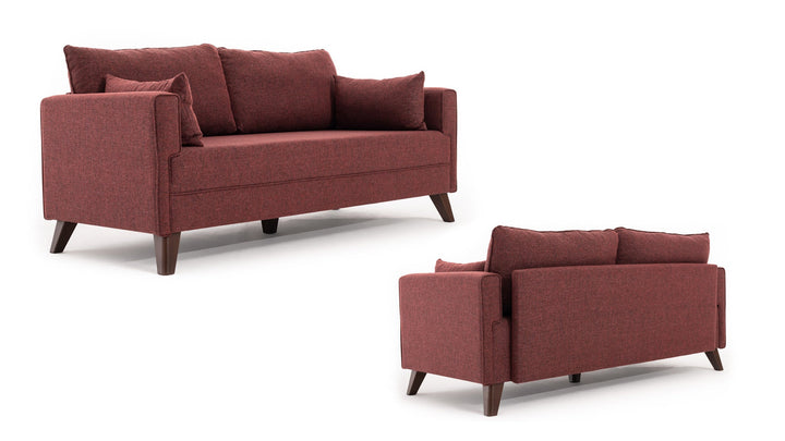 3 személyes kanapé Bella Sofa For 3 Pr - Bordó-VASBÚTOR