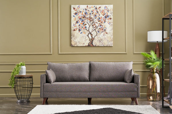 3 személyes kanapé Bella Sofa For 3 Pr - Barna-VASBÚTOR