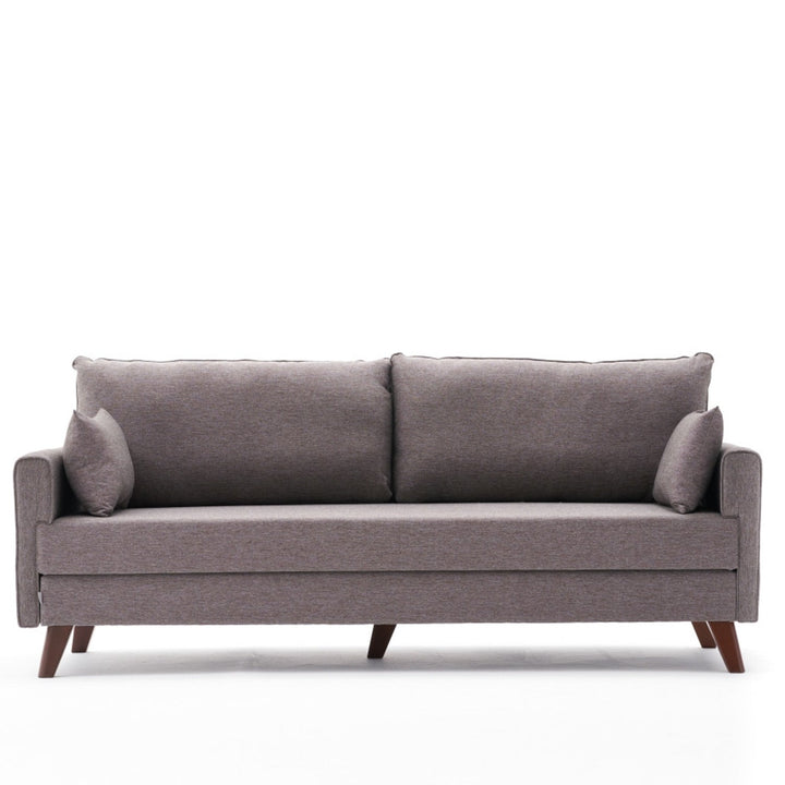 3 személyes kanapéágy Bella Sofa - Barna-VASBÚTOR