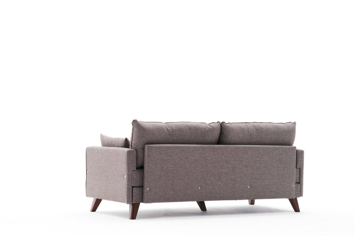 3 személyes kanapéágy Bella Sofa - Barna-VASBÚTOR