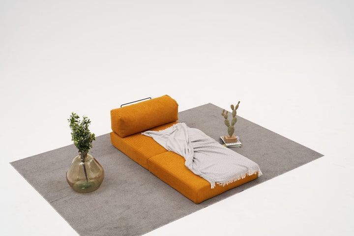 Fotel Comfort - Narancssárga-VASBÚTOR