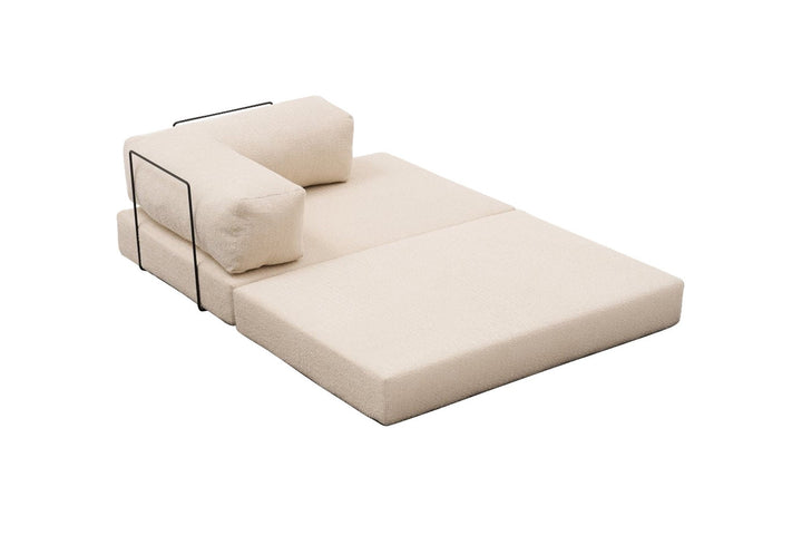 Kétszemélyes kanapé Comfort - Krém v2-VASBÚTOR