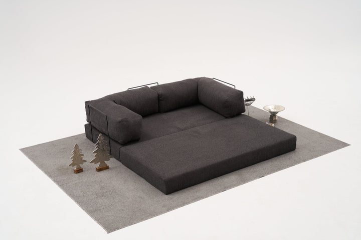 3 személyes kanapé Comfort - Antracit v2-VASBÚTOR