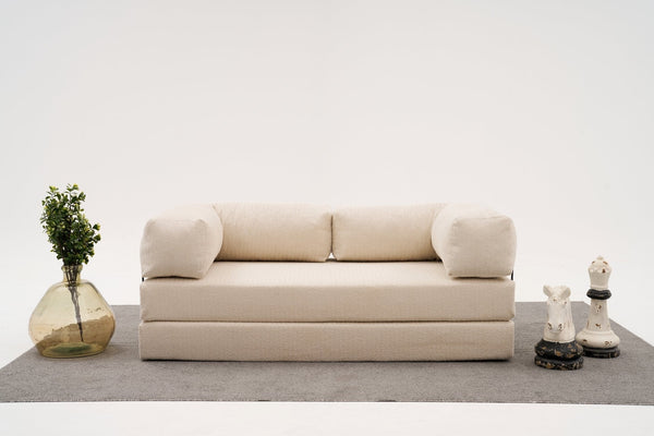 3 személyes kanapé Comfort - Krém v2-VASBÚTOR