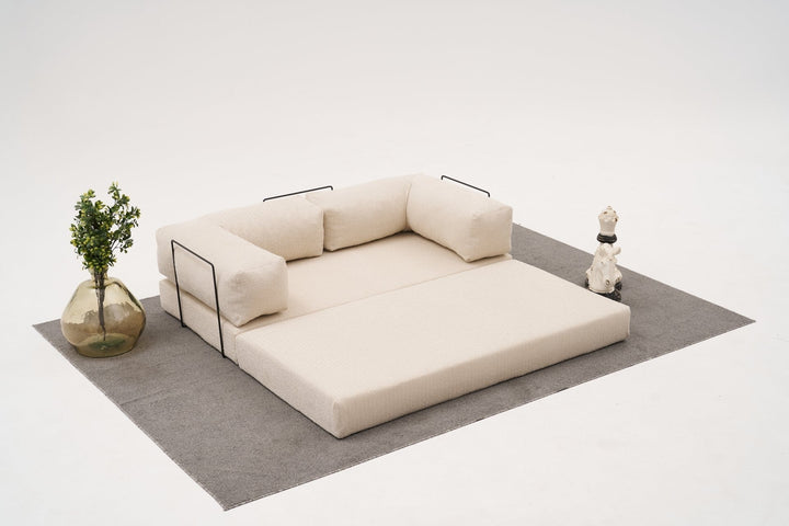 3 személyes kanapé Comfort - Krém v2-VASBÚTOR