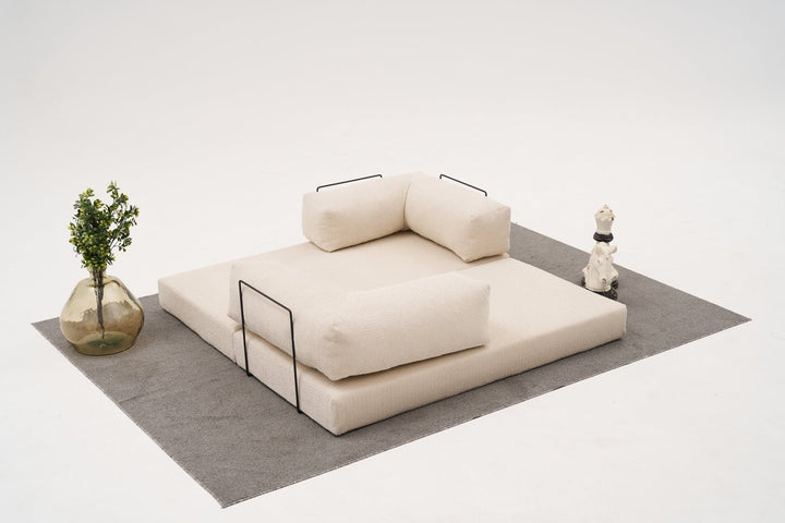3 személyes kanapé Comfort - Krém v2-VASBÚTOR