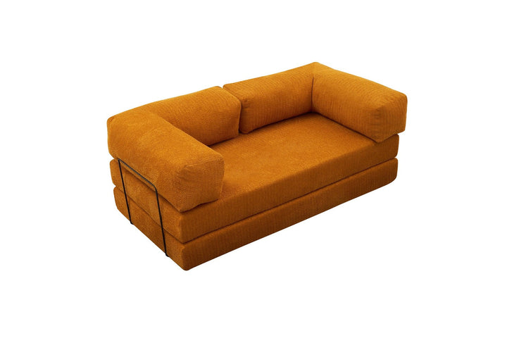 3 személyes kanapé Comfort - Narancssárga-VASBÚTOR