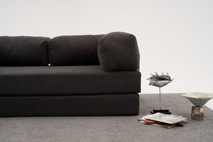 Sarokkanapé Comfort - Antracit-VASBÚTOR