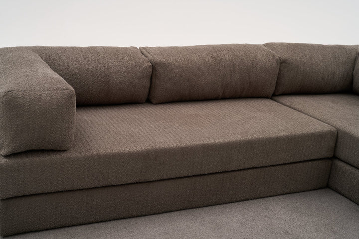 Sarokkanapé Comfort - Szürke-VASBÚTOR