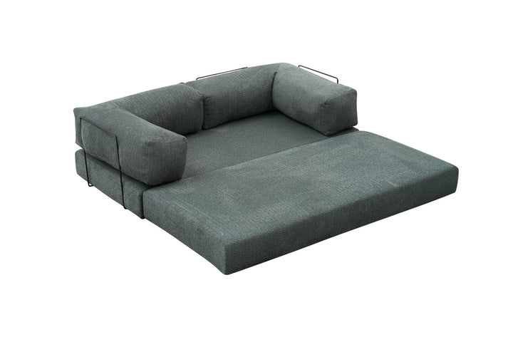 Sarokkanapé Comfort - Zöld-VASBÚTOR