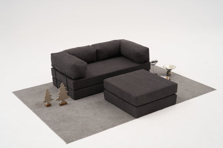 Sarokkanapé Comfort Mini - Antracit-VASBÚTOR