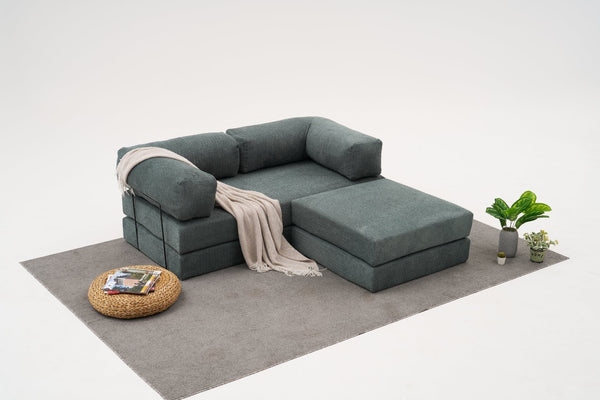 Sarokkanapé Comfort Mini - Zöld-VASBÚTOR