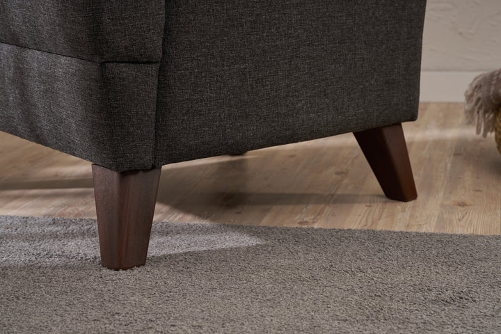 Fotel Aly - Antracit-VASBÚTOR