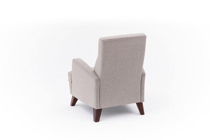 Fotel Aly - Bézs-VASBÚTOR