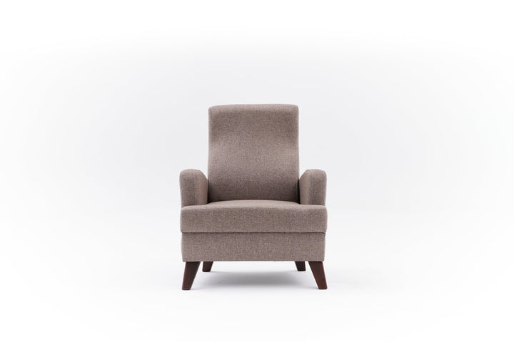 Fotel Aly Arzilla - Barna-VASBÚTOR