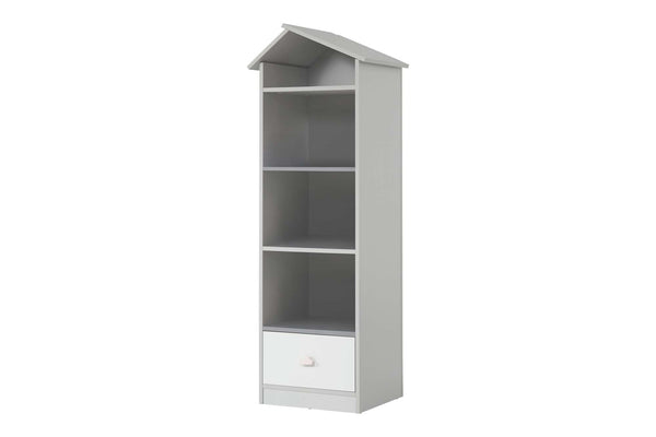 Könyvespolc Ayder - Grey-VASBÚTOR