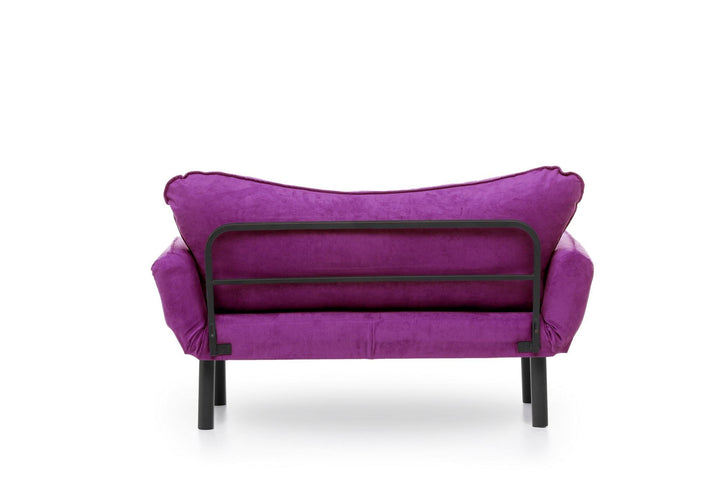 2 személyes kanapéágy Chatto - Purple-VASBÚTOR