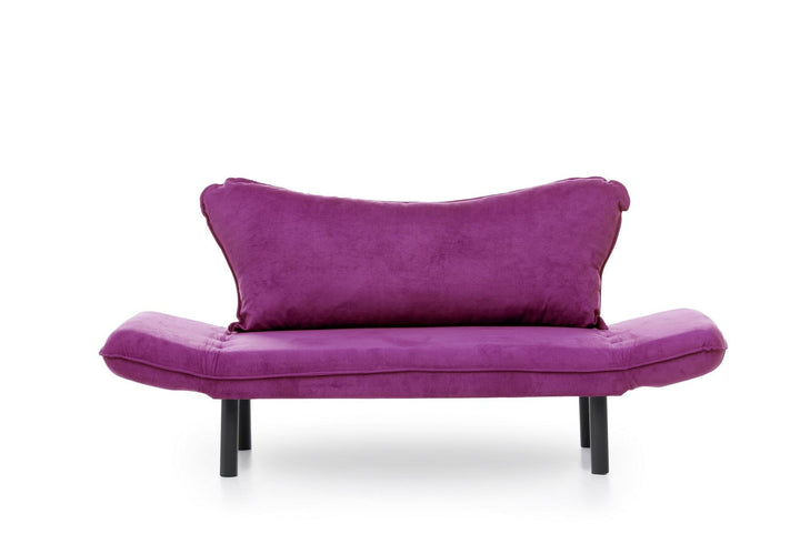 2 személyes kanapéágy Chatto - Purple-VASBÚTOR